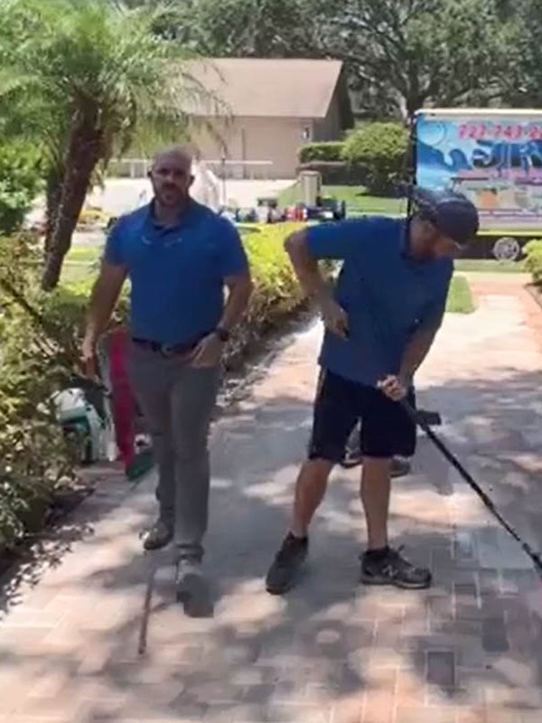 Paver leveling 1